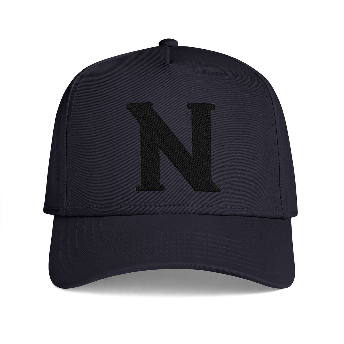 Monogram 'N' Baseball Cap — Minimal Embroidered Initial Hat