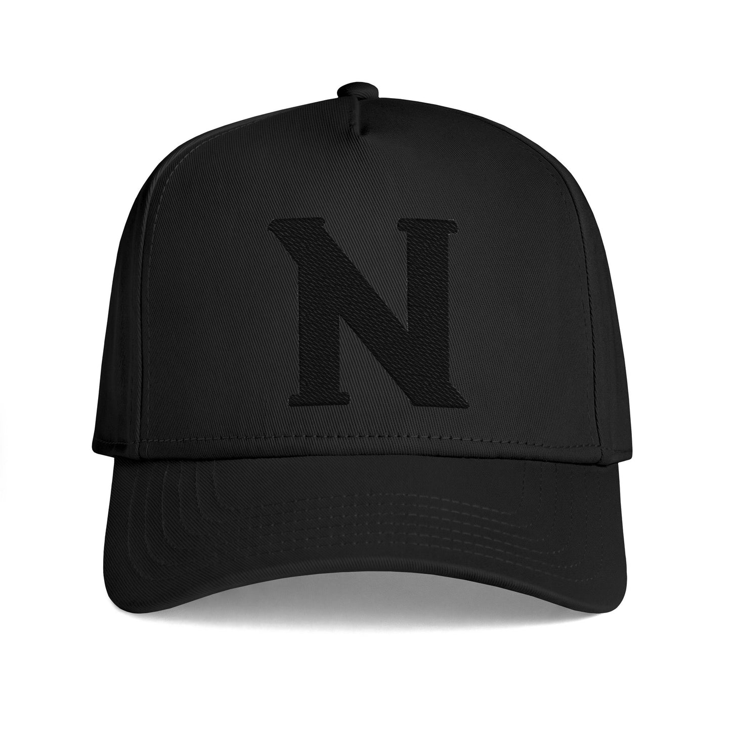 Monogram 'N' Baseball Cap — Minimal Embroidered Initial Hat